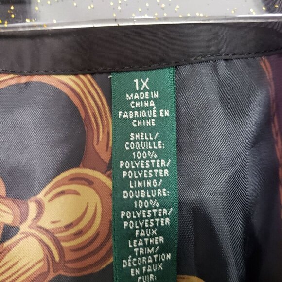 Lauren Ralph Lauren Quilted Field Jacket Equestrian Western Black Womens Size 1X - Picture 10 of 16